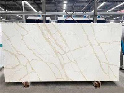 Calacatta Gold Vein Quartz Slab