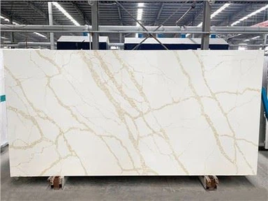 Calacatta Gold Vein Quartz Slab