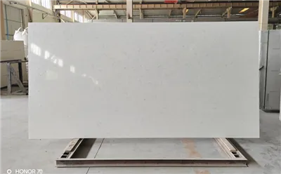 Carrara Quartz Stone Slab Arddull Newydd